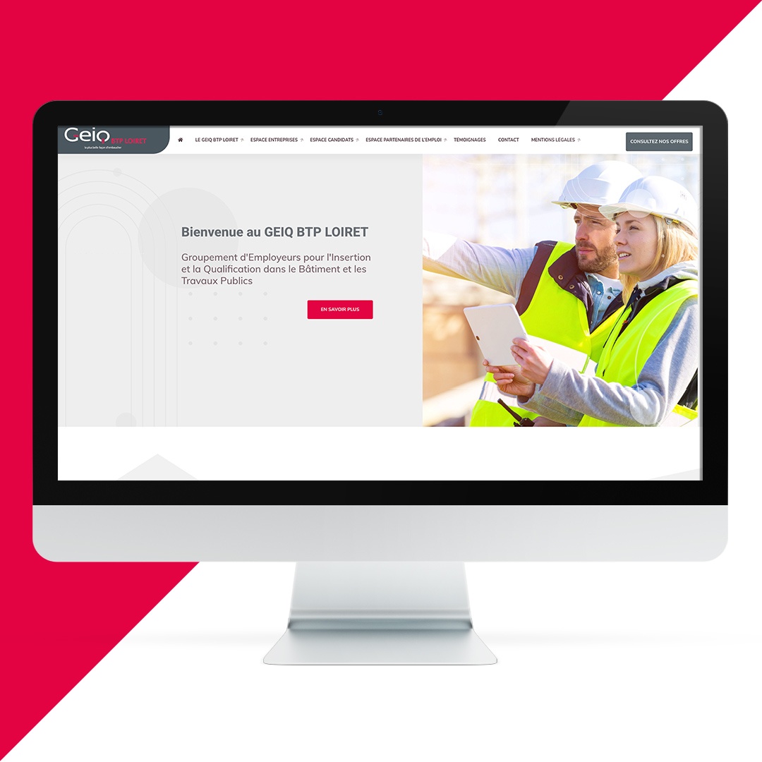 Création du site geiq btp